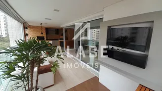 Apartamento com 4 Quartos para alugar, 198m² no Campo Belo, São Paulo - Foto 1