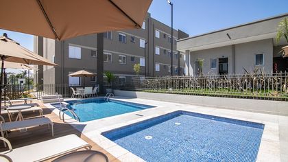 Apartamento com 2 Quartos para alugar, 44m² no Jardim Residencial Paraíso, Araraquara - Foto 1