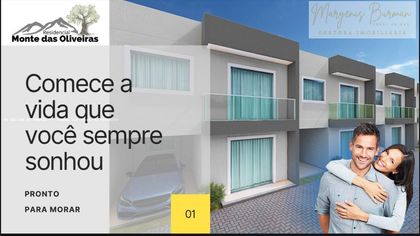 Casa de Condomínio com 3 Quartos à venda, 96m² no Pitangueiras, Lauro de Freitas - Foto 1