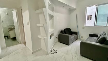 Apartamento com 2 Quartos para alugar, 55m² no José Menino, Santos - Foto 1