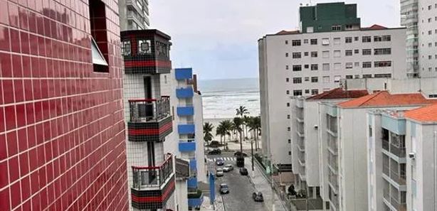 Apartamento com 3 dorms, Aviação, Praia Grande - R$ 444 mil, Cod: 8565