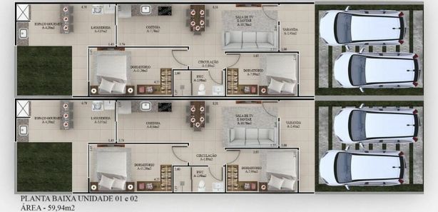 Casa à venda 60m² por R$ 190.000,00 - 775285