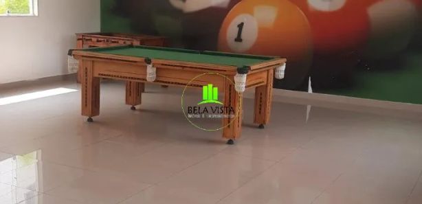 Salão de jogos em condomínio. - Conceito Snooker