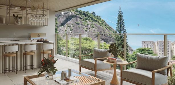 Apartamentos com 1 quarto à venda em Urca, Rio de Janeiro