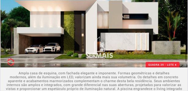 Fachada de casa contemporânea com concreto e metal aparentes em