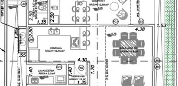 Salão de eventos em AutoCAD, Baixar CAD Grátis (1.28 MB)