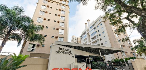 Apartamento com 2 quartos, 51,1m², à venda em Curitiba, Rebouças