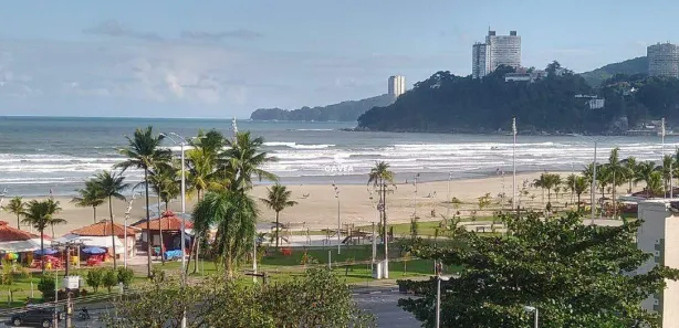 Flat com 1 Quarto para alugar, 45m² no Itararé, São Vicente
