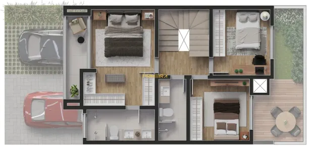 Sobrado com 3 Quartos à venda, 165m² no São Lourenço, Curitiba