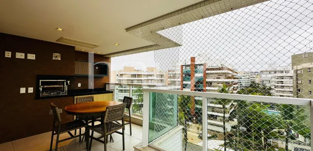 Apartamento com 3 Quartos para alugar, 110m² no Riviera, Bertioga