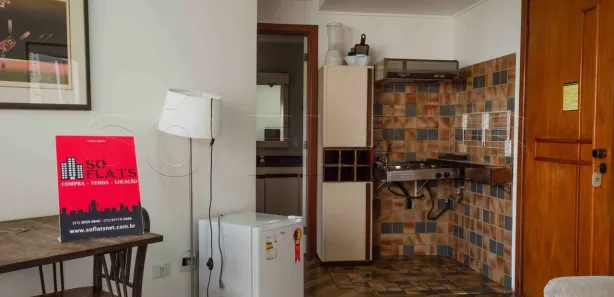Flat com 1 Quarto para alugar, 34m² no Paraíso do Morumbi, São Paulo