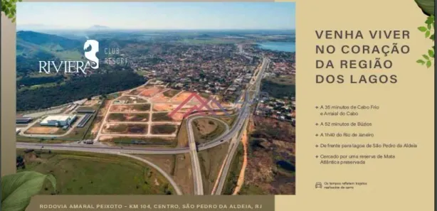 Terreno / Lote / Condomínio à venda, 450m² no Jardim Arco Íris, São Pedro da Aldeia
