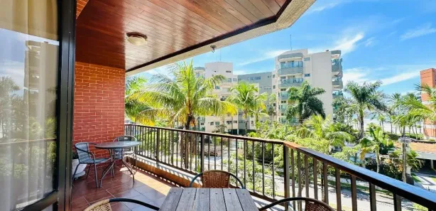 Apartamento com 3 Quartos para alugar, 117m² no Riviera, Bertioga