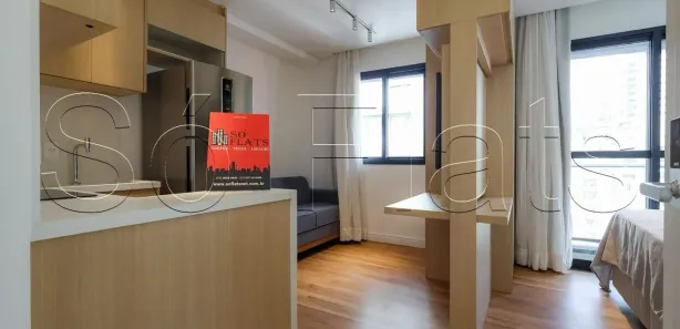 Flat com 1 Quarto para alugar, 25m² no Vila Buarque, São Paulo