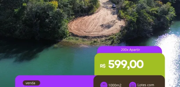 Terreno / Lote / Condomínio à venda, 1000m² no Centro, Corumbá de Goiás