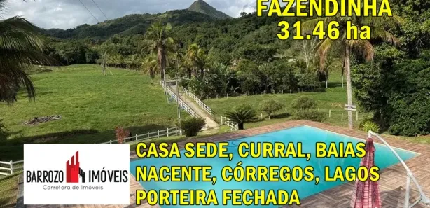 Fazenda / Sítio / Chácara com 5 Quartos à venda, 314600m² no Zona Rural, Rio Bonito