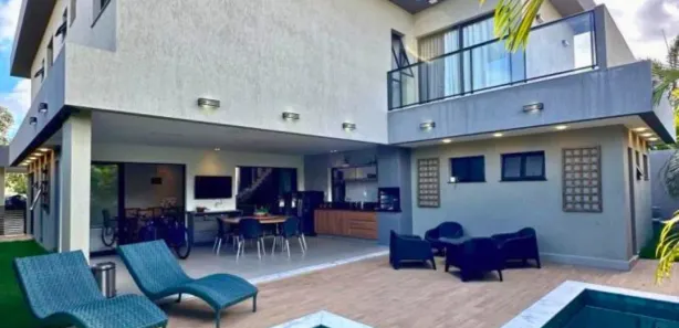 Casa de Condomínio com 5 Quartos à venda, 476m² no Alphaville (Abrantes), Camaçari
