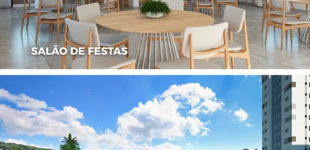 Apartamento com 2 Quartos à venda, 62m² no São Luiz, Criciúma