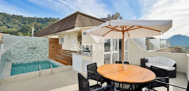 Cobertura com 2 Quartos à venda, 110m² no Itaipava, Petrópolis