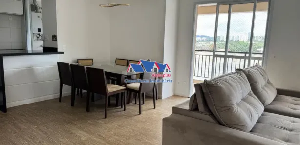 Apartamento com 3 Quartos para alugar, 109m² no Centro Comercial Jubran, Barueri