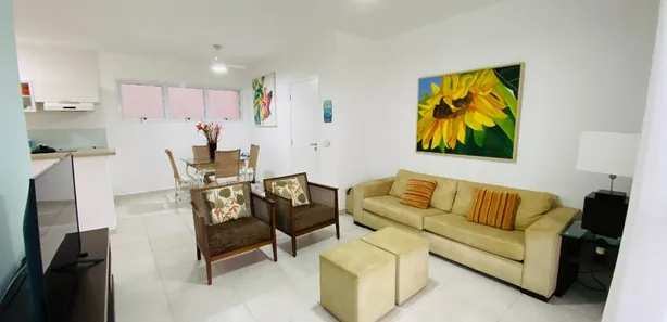 Apartamento com 4 Quartos para alugar, 138m² no Riviera, Bertioga
