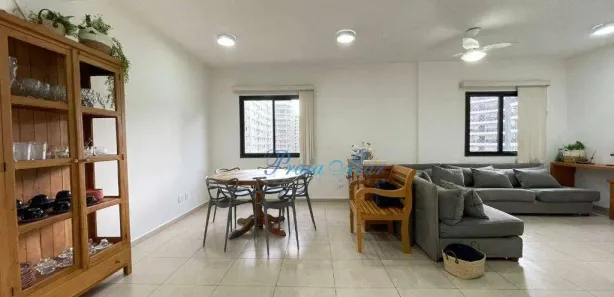 Apartamento com 3 Quartos para alugar, 112m² no Pitangueiras, Guarujá