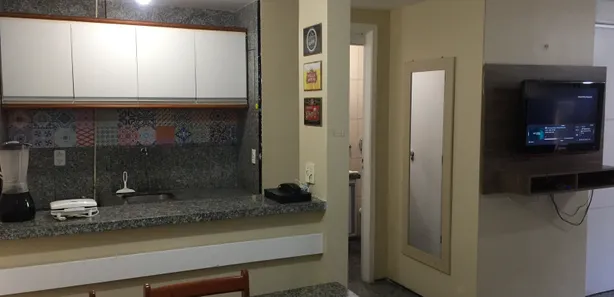 Flat com 1 Quarto para alugar, 55m² no Meireles, Fortaleza