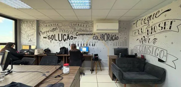 Conjunto Comercial / Sala para alugar, 47m² no Vila Belvedere, Americana
