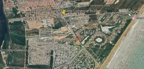 Terreno / Lote / Condomínio à venda, 160m² no Costa Paradiso, Barra dos Coqueiros