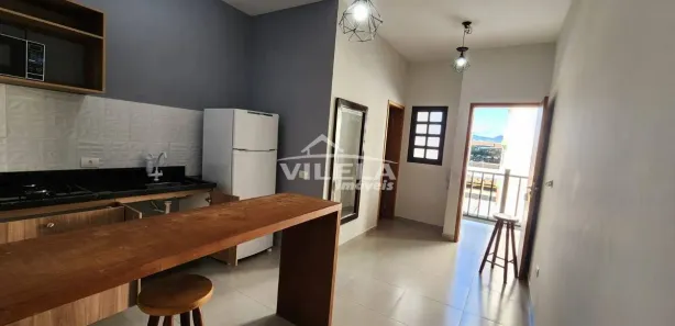 Flat com 1 Quarto para alugar, 35m² no Parque Balneário Poiares, Caraguatatuba