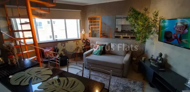 Flat com 1 Quarto à venda, 50m² no Vila Nova Conceição, São Paulo