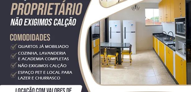 Kitnet com 1 Quarto para alugar, 32m² no Setor Sol Nascente, Goiânia