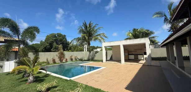 Casa de Condomínio com 4 Quartos para venda ou aluguel, 500m² no Busca Vida (Abrantes), Camaçari