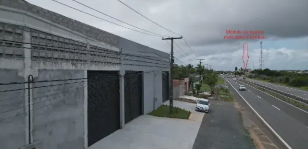 Galpão / Depósito / Armazém para alugar, 400m² no Arembepe (Abrantes), Camaçari