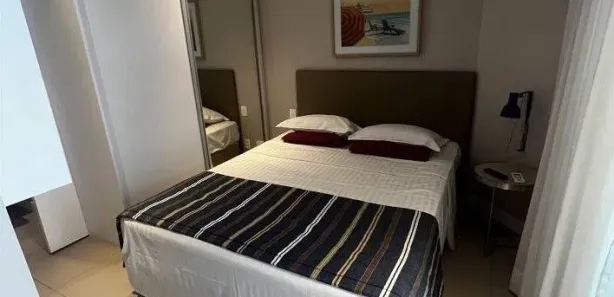Flat com 1 Quarto para alugar, 65m² no Gonzaga, Santos