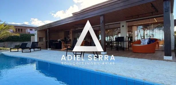 Casa de Condomínio com 5 Quartos para venda ou aluguel, 1065m² no Boa União (Abrantes), Camaçari