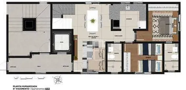 Cobertura com 2 Quartos à venda, 114m² no Ana Lúcia, Sabará
