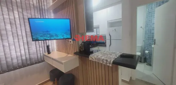 Kitnet com 1 Quarto à venda, 36m² no Aparecida, Santos