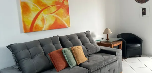 Flat com 1 Quarto para alugar, 69m² no Gonzaga, Santos