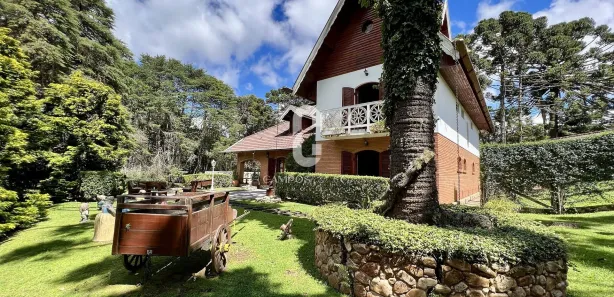 Casa de Condomínio com 6 Quartos para venda ou aluguel, 600m² no Lot Valeu Noiva, Campos do Jordão