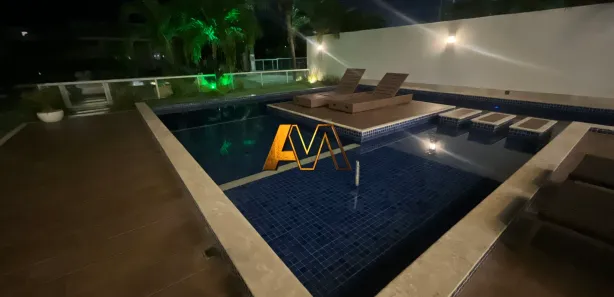 Casa de Condomínio com 5 Quartos à venda, 380m² no Guarajuba (Monte Gordo), Camaçari