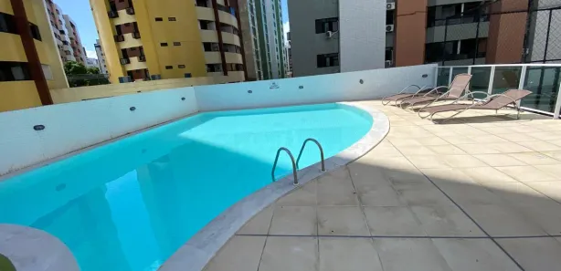Apartamento com 3 Quartos para alugar, 129m² no Tambaú, João Pessoa