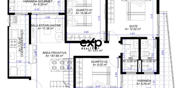 Cobertura com 4 Quartos à venda, 187m² no Samambaia, Petrópolis