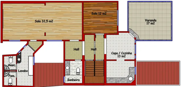 Casa Comercial com 5 Quartos à venda, 200m² no Parque Turf Club, Campos dos Goytacazes