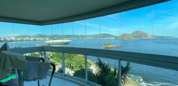 Apartamento com 4 Quartos para alugar, 420m² no Boa Viagem, Niterói