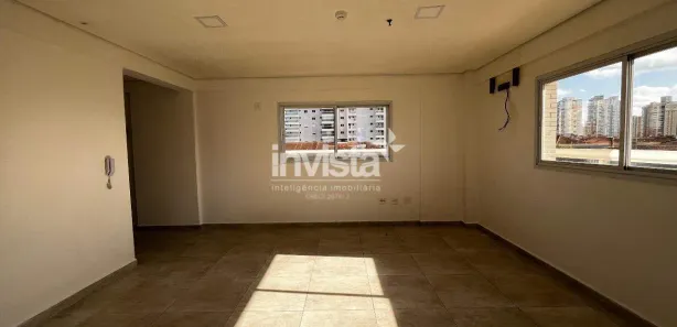 Conjunto Comercial / Sala com 1 Quarto para alugar, 50m² no Embaré, Santos