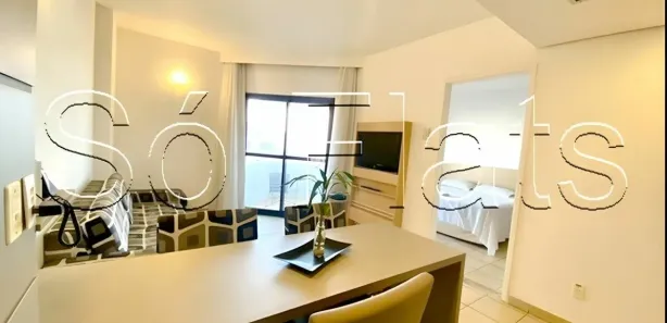 Flat com 1 Quarto para alugar, 47m² no Boqueirão, Santos