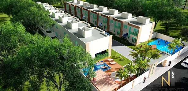 Sobrado com 3 Quartos à venda, 105m² no Ipitanga, Lauro de Freitas