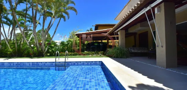 Casa de Condomínio com 4 Quartos à venda, 504m² no Busca Vida (Abrantes), Camaçari