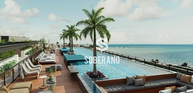 Flat com 1 Quarto à venda, 19m² no Cabo Branco, João Pessoa